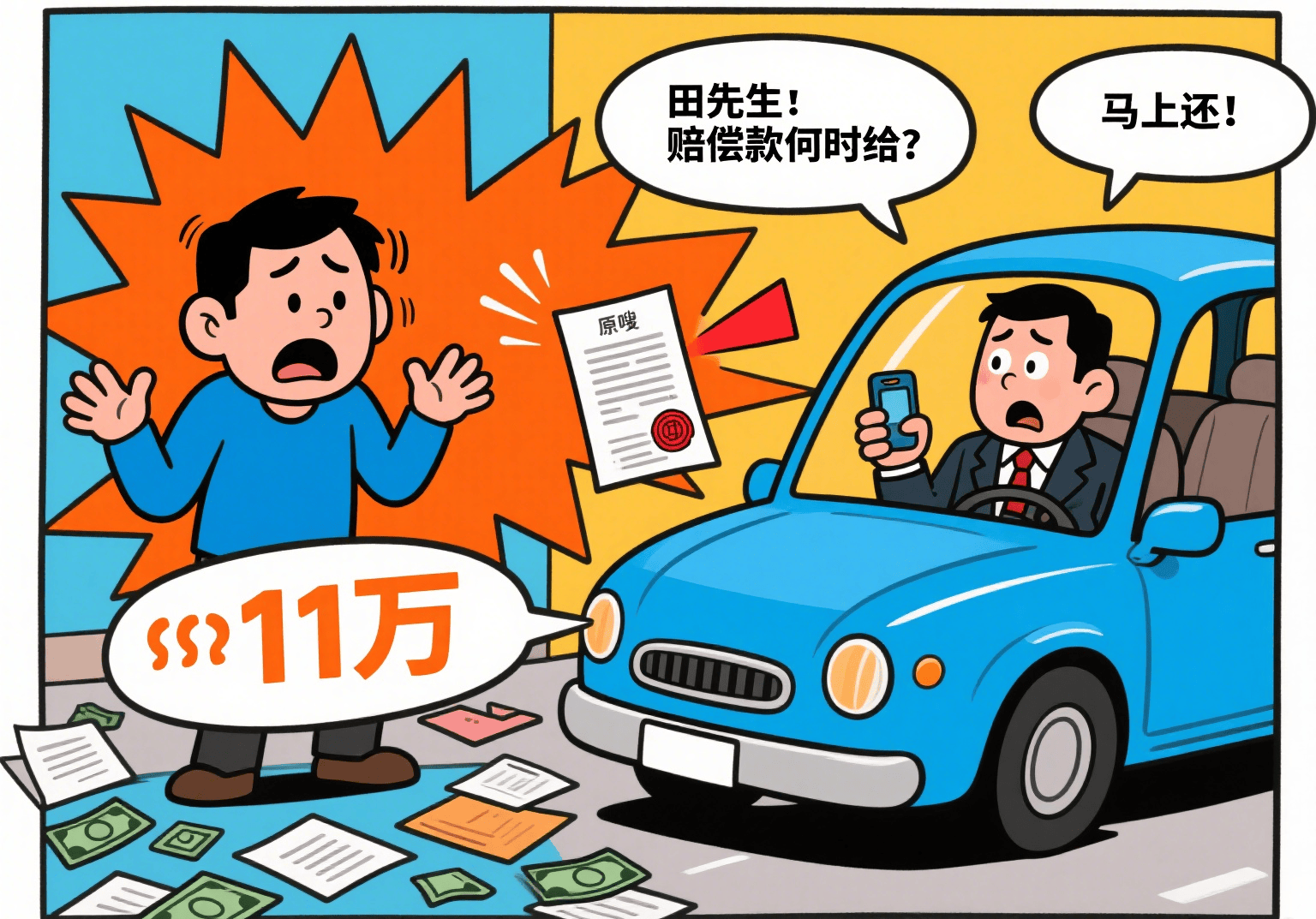 【成功案例】太猛了！11万赔偿纠纷卡半年